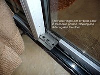 sliding door security